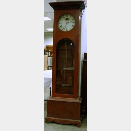 Seth Thomas Regulator Clock in a Cherry Tall Clock Case