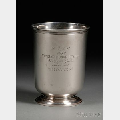 Enkso Sterling Colonial-style Trophy Beaker